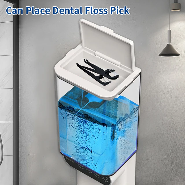 Automatic Mouthwash Dispenser With Cup Holder